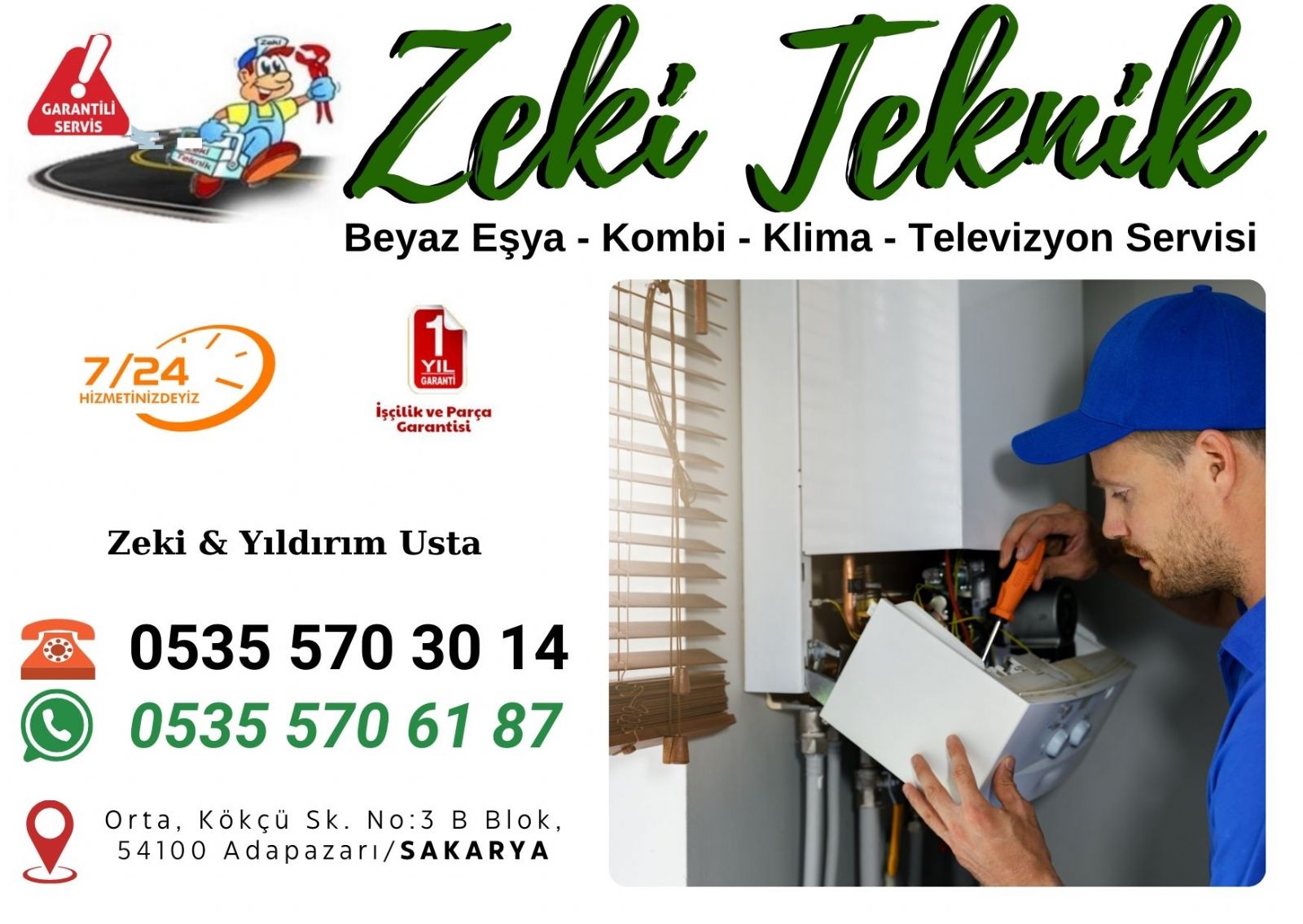 Sakarya Kombi Servisi